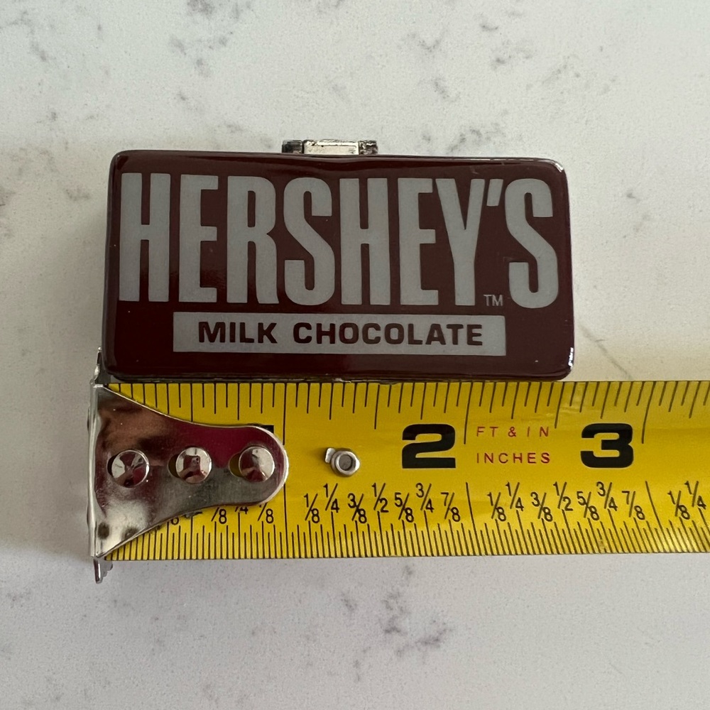 Vintage 1998 PHB Porcelian Hinged Box Hershey Bar